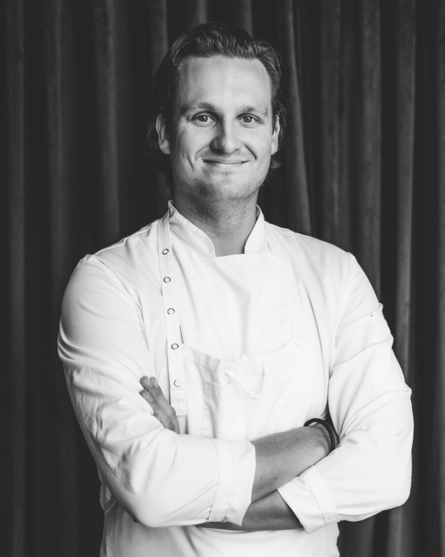 Head Chef Joona Ahonen at Restaurant Gallis, Glass Resort in Rovaniemi